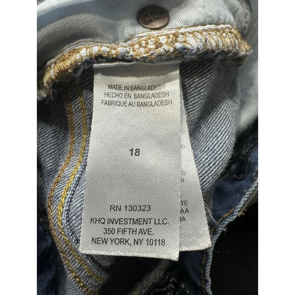 Lucky‎ Brand Jeans Boys 18 Blue Authentic Skinny Stretch Denim Adjustable Waist